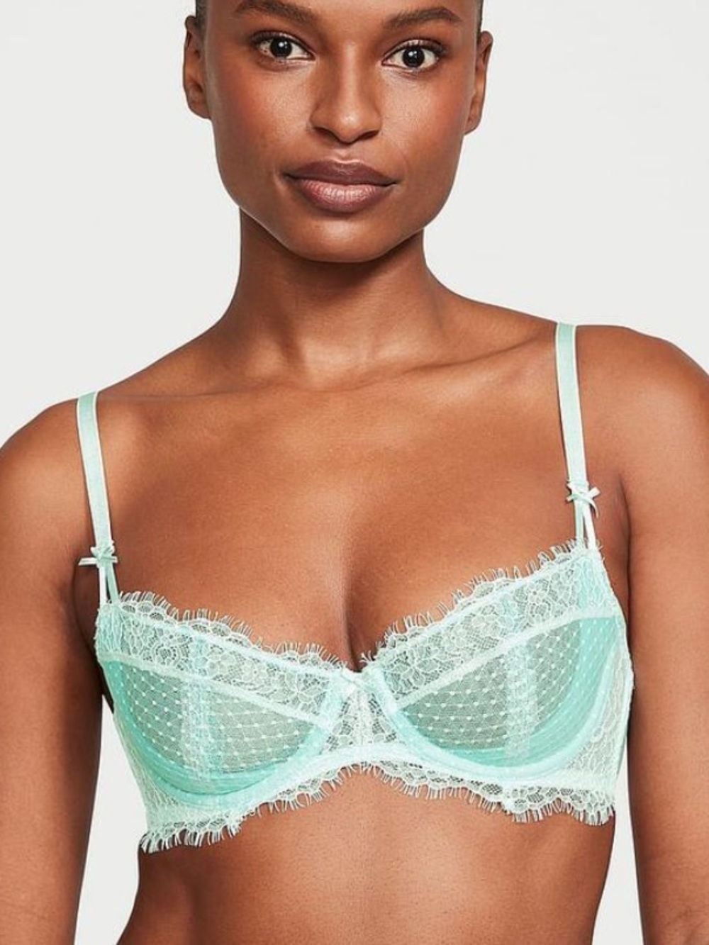 Victoria’s Secret Wicked Lace Unlined Balconette Bra 34D